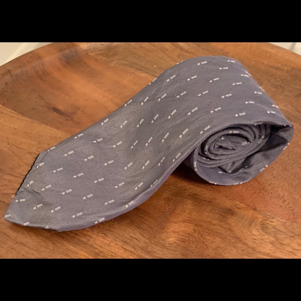 Hugo Boss Gray Neck Tie